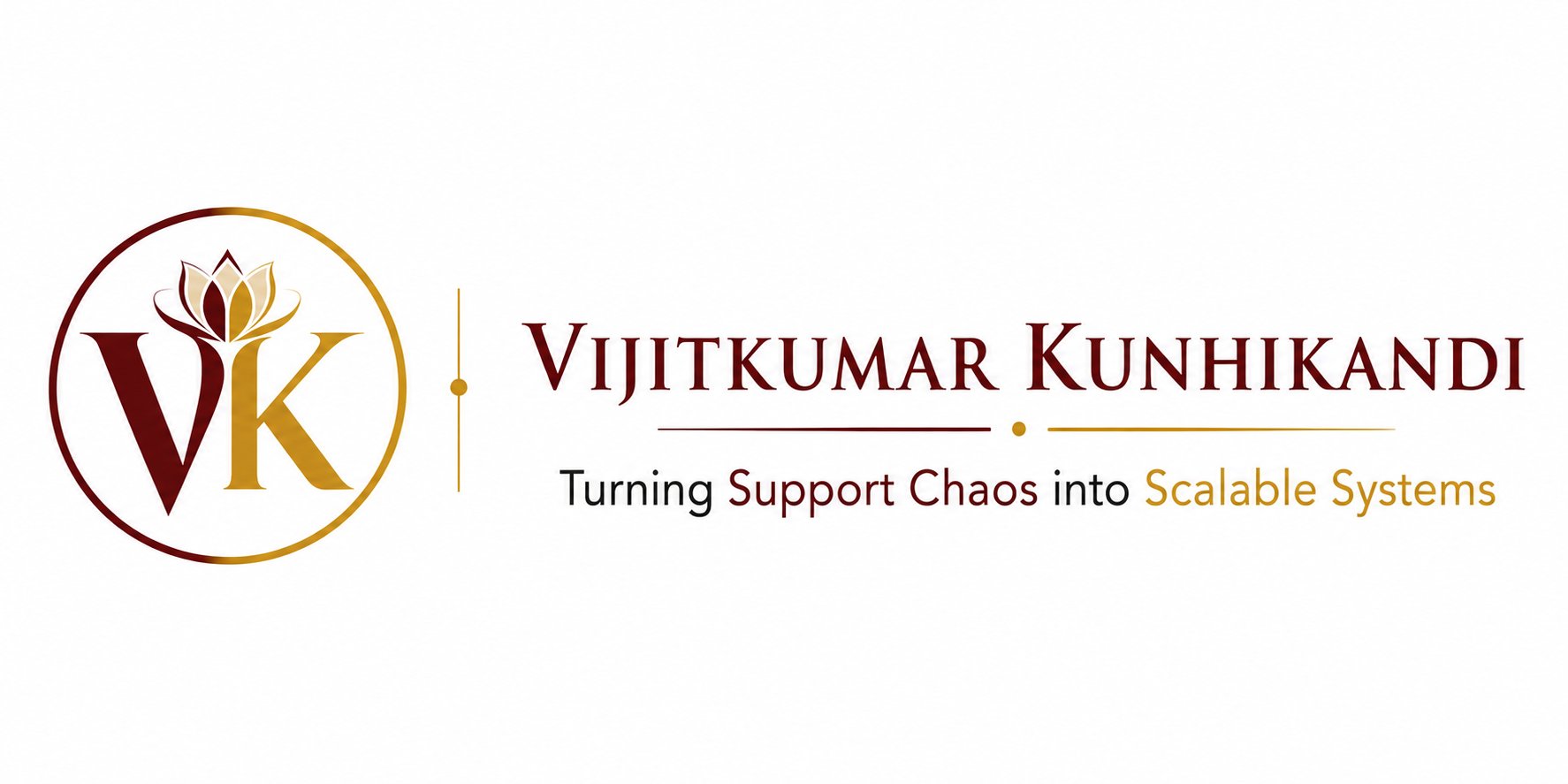 Vijitkumar Kunhikandi — Turning Support Chaos into Scalable Systems